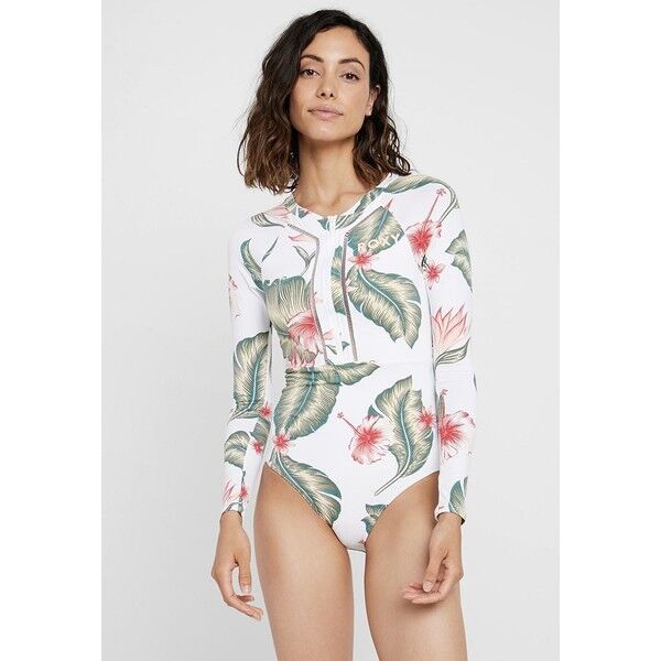 Roxy ONE SURFSUIT Kostium kąpielowy bright white RO581G00O