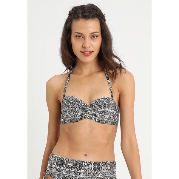 LASCANA GISELLE WIRE BANDEAU Góra od bikini black L8381J016
