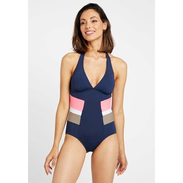 Esprit KALANI BEACH SHAPING SWIM SUIT Kostium kąpielowy navy ES181G021