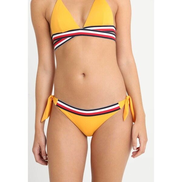 Tommy Hilfiger SIDE TIE Dół od bikini yellow TO181I009