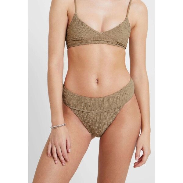 Topshop LEG PANT Dół od bikini khaki TP781I01K
