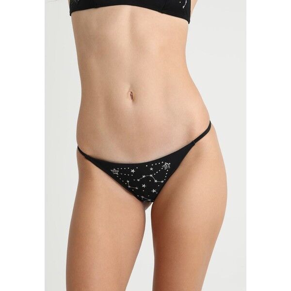 Topshop COSMIC TANGA Dół od bikini black TP781I00P