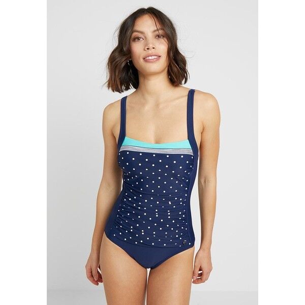 LASCANA SWIMSUIT Kostium kąpielowy navy/turquoi L8381G00T