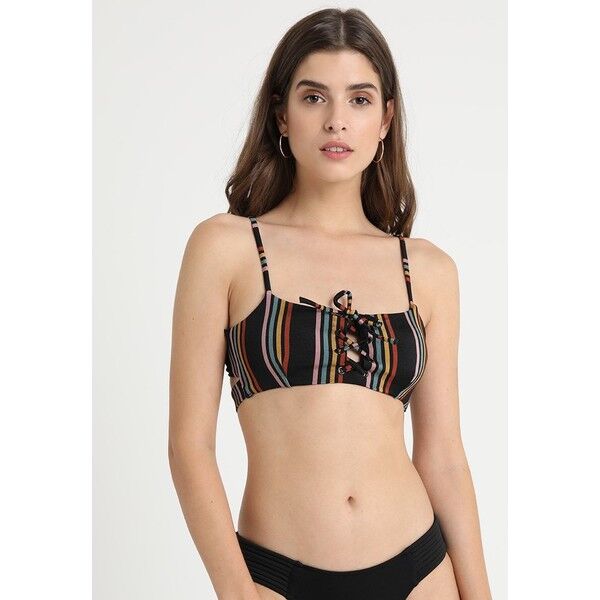 RVCA SIDE LINE BANDEAU Góra od bikini black RV481J00G