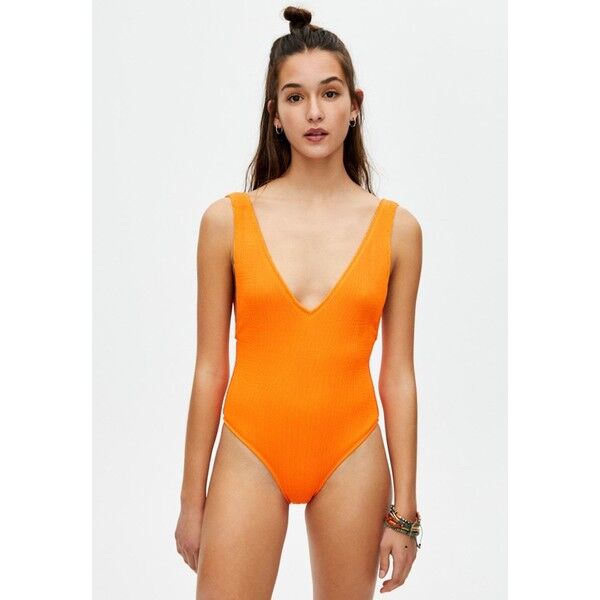 PULL&BEAR Kostium kąpielowy orange PUC81G00O