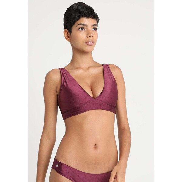 Maaji BEACH ALLURE FASHION Góra od bikini plum red MJ581J00V
