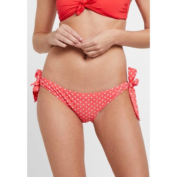 Pour Moi HOT SPOTS TIE SIDE BOTTOM Dół od bikini pink POJ81I00K
