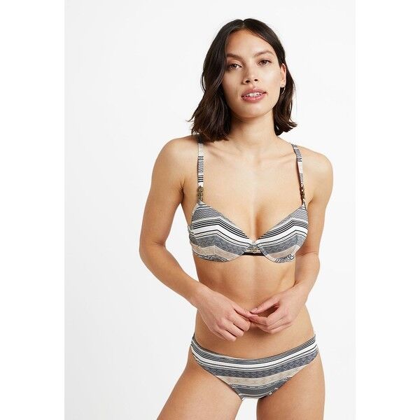 Hunkemöller JACQUARD DEMI Góra od bikini black HM181J03W