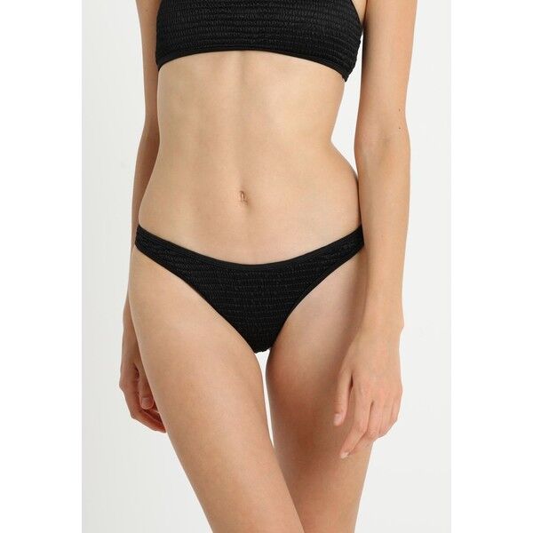 TWIIN ELEVATE SMOCKED BOTTOM Dół od bikini black TWA81I00J