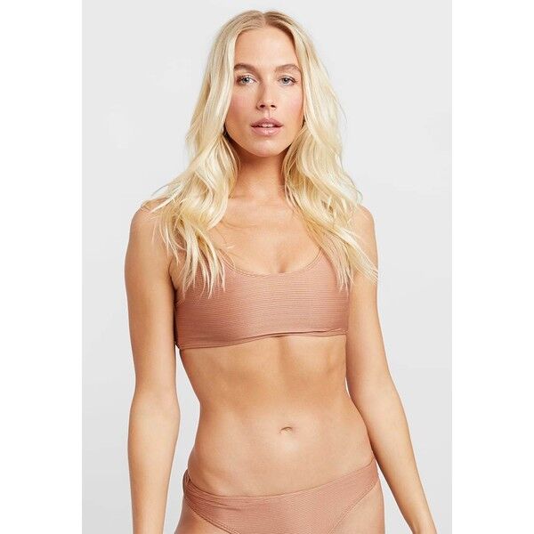 NA-KD SPORTY Góra od bikini light brown NAA81J007