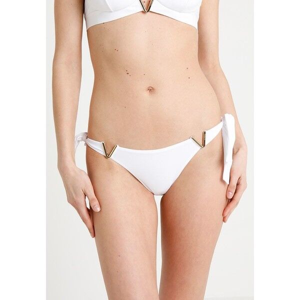 La Perla TITAN UNITA SIDE TIE BRIEF Dół od bikini white 2LP81I006
