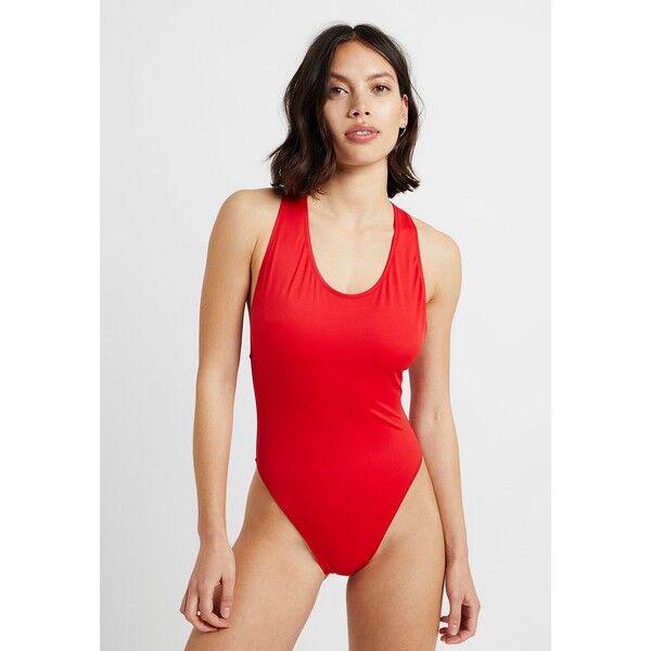 Weekday SOLEIL SWIMSUIT Kostium kąpielowy red WEB81G00Q