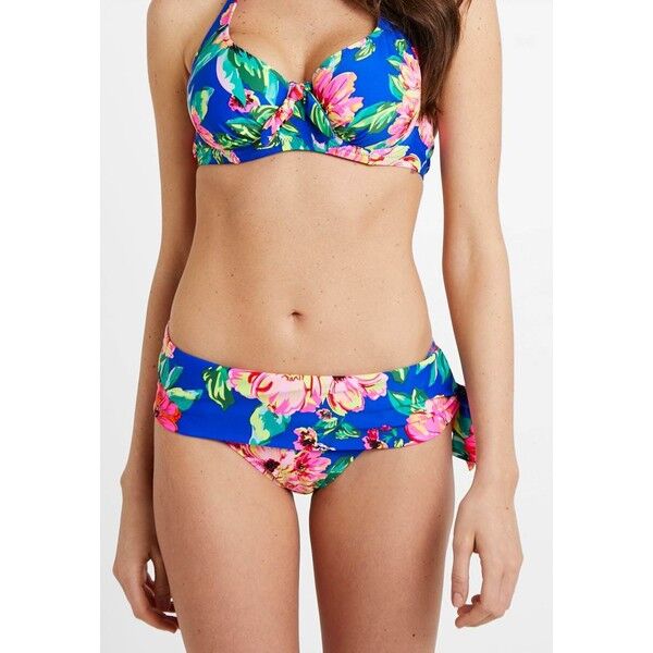 Pour Moi HEATWAVE FOLD OVER TIE BRIEF Dół od bikini blue POJ81I009