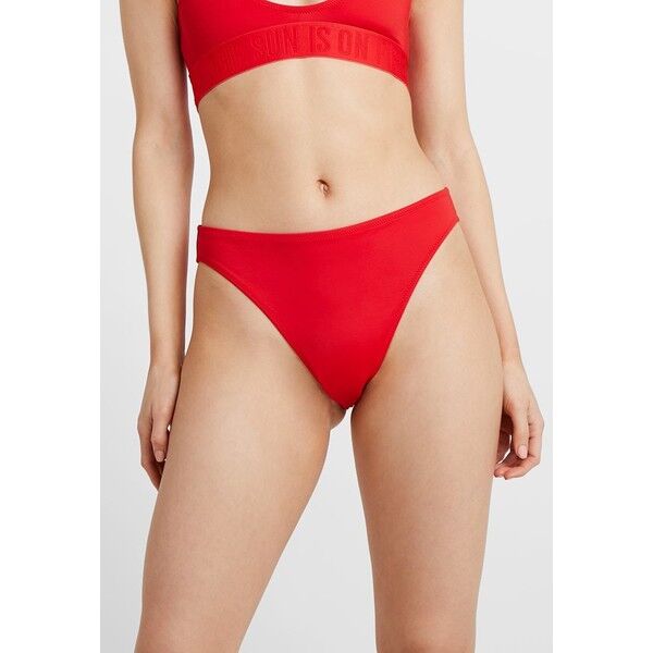 Weekday SOLEIL SWIM BOTTOM Dół od bikini red WEB81I00T