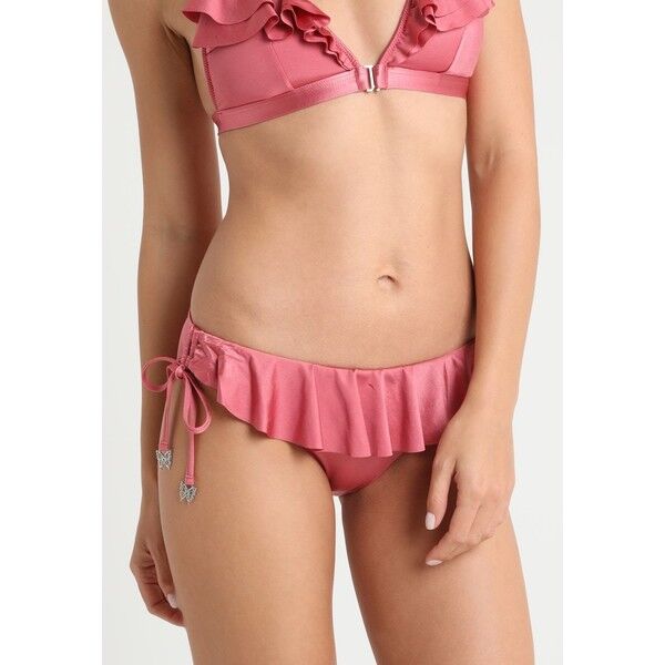 Seafolly SHINE ON LOOP TIE SIDE HIPSTER Dół od bikini dalia S1981I02N