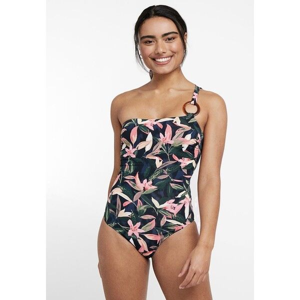 Women Secret FLORAL SWIMSUIT WITH FOAM Kostium kąpielowy multi-coloured WS581G00Q