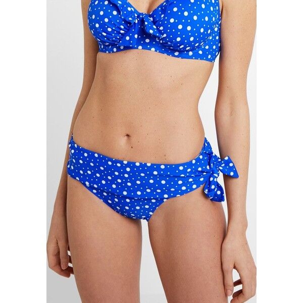 Pour Moi MINI MAXI FOLDOVER BRIEF Dół od bikini blue POJ81I00S