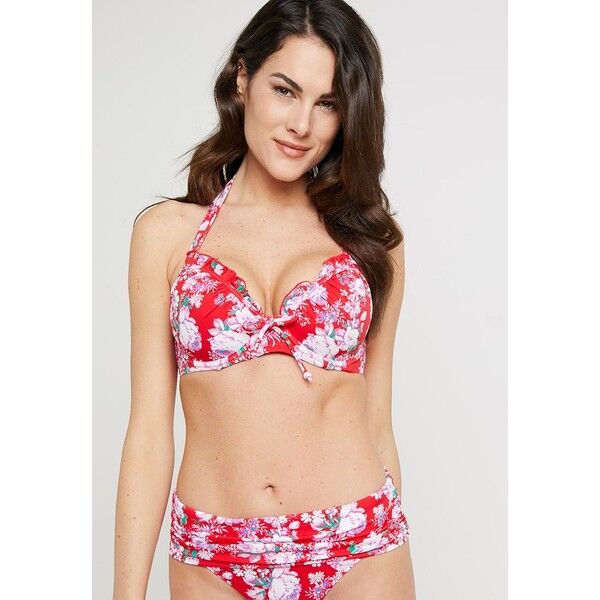 Pour Moi SANTA MONICA PADDED HALTER UNDERWIRED Góra od bikini red POJ81J00T