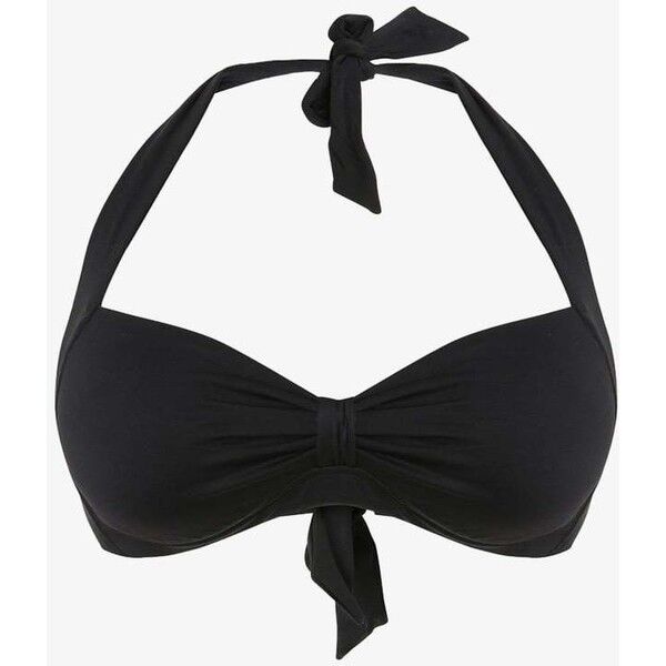 Seafolly DD CUP HALTER Góra od bikini black S1981D0AX