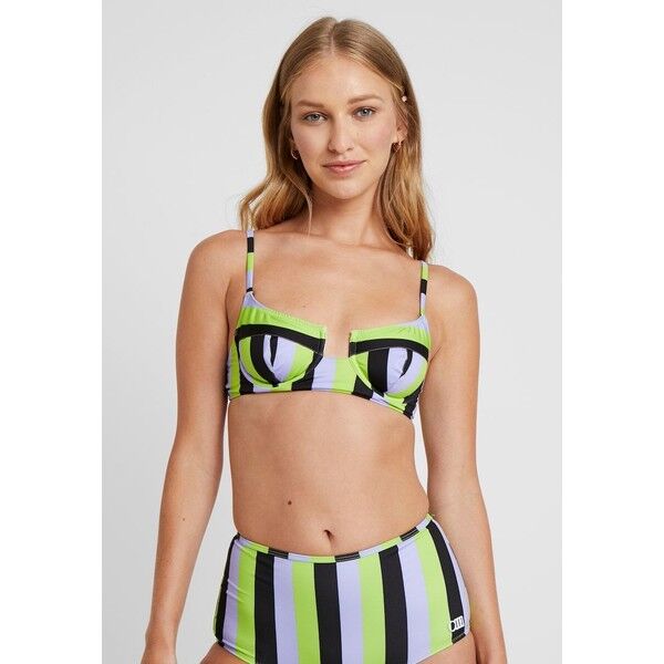 Solid & Striped THE KIKI Góra od bikini lavender/lime/black QS681J00W