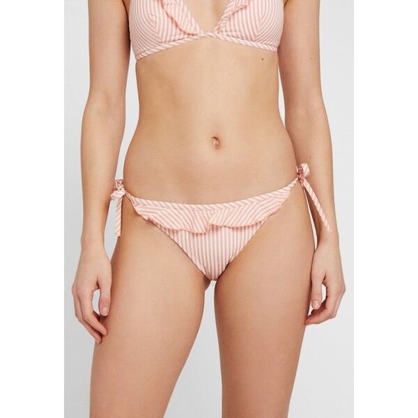 Tommy Hilfiger CHEEKY STRING SIDE TIE Dół od bikini coral TO181I01E