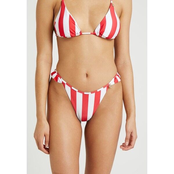 Guess BRAZILIAN Dół od bikini white/red GU181I01B