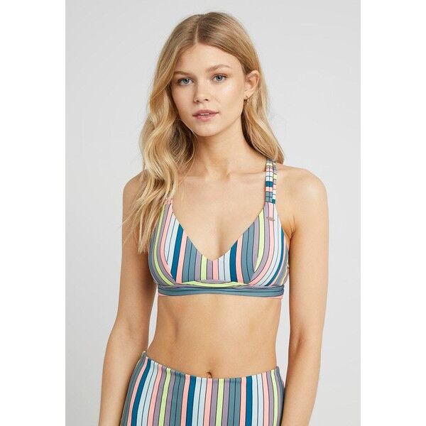 O'Neill WAVE MIX Góra od bikini green/pink/purple ON581J011