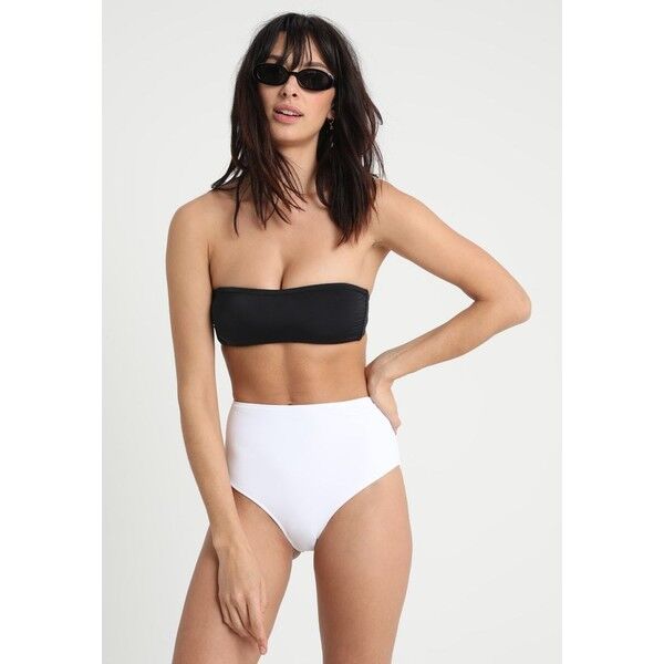 Anna Field 2 PACK Dół od bikini black/white AN681I004