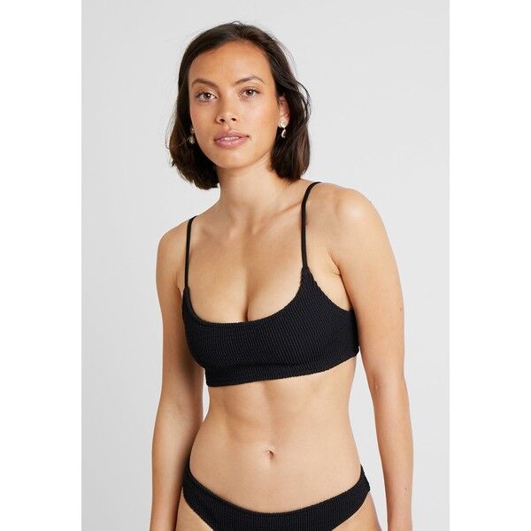Weekday SUN STRUCTURE SWIM Góra od bikini black WEB81J012