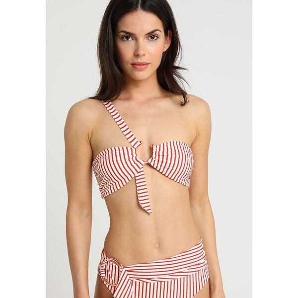 For Love & Lemons HAVANA BANDEAU Góra od bikini red F0281J000
