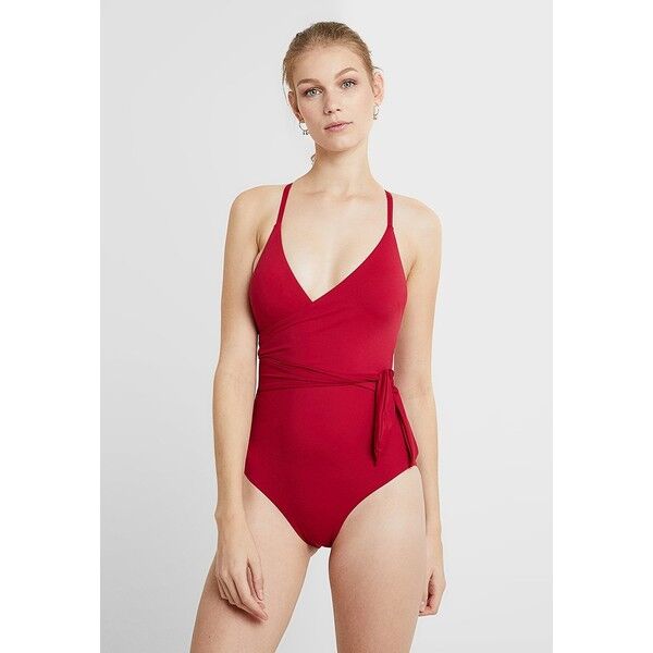 Cyell BARDOT BATHINGSUIT PADDED Kostium kąpielowy bordeau CY181G00Q