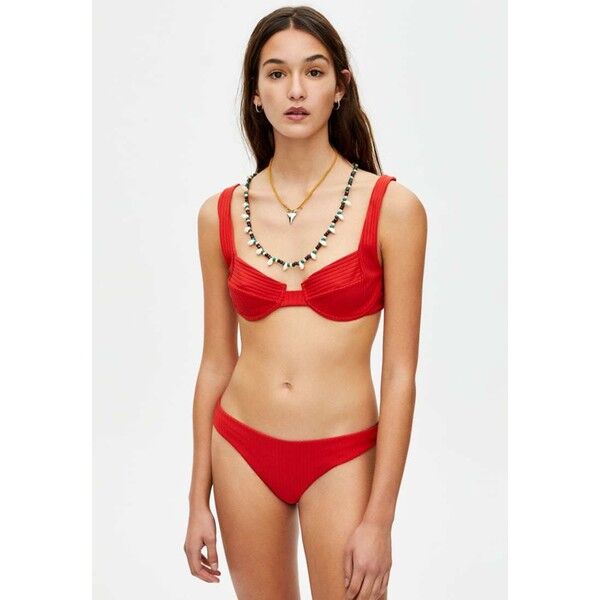 PULL&BEAR Góra od bikini red PUC81A003