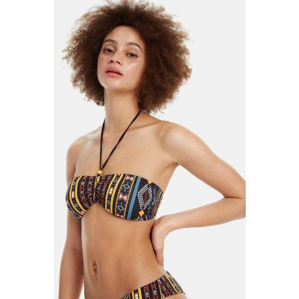 Desigual Góra od bikini black DE181J00D