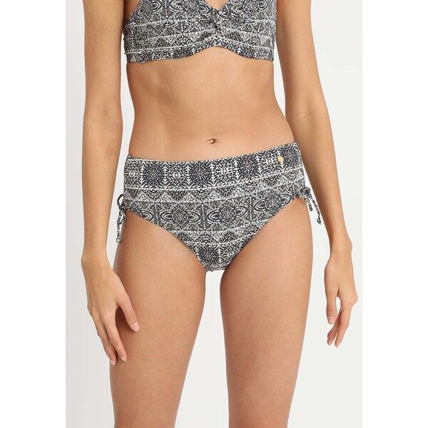 LASCANA GISELLE BIKINI PANTS GATHERED Szorty kąpielowe black L8381I015