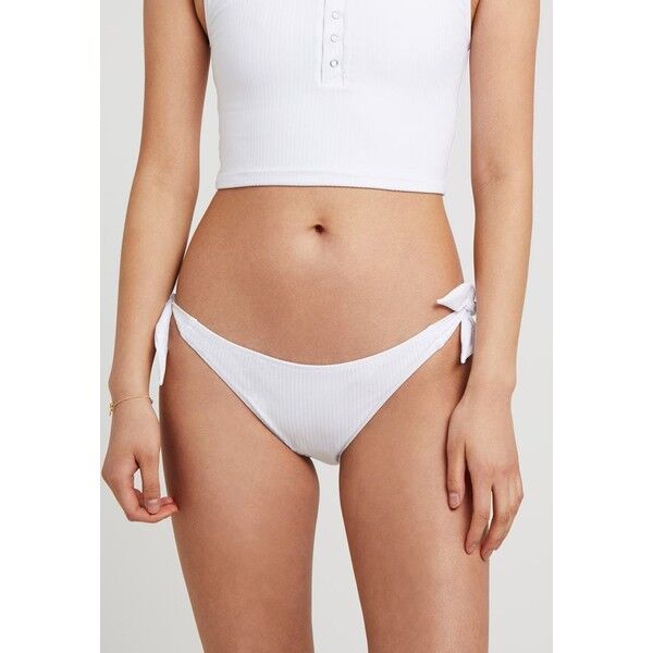 Banana Moon BENTA SUNRIB CULOTTE NOUEE Dół od bikini blanc B3581I012