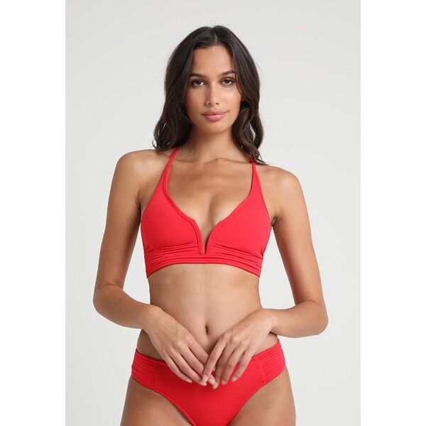 Seafolly QUILTED LONGLINE Góra od bikini chilli S1981J02P