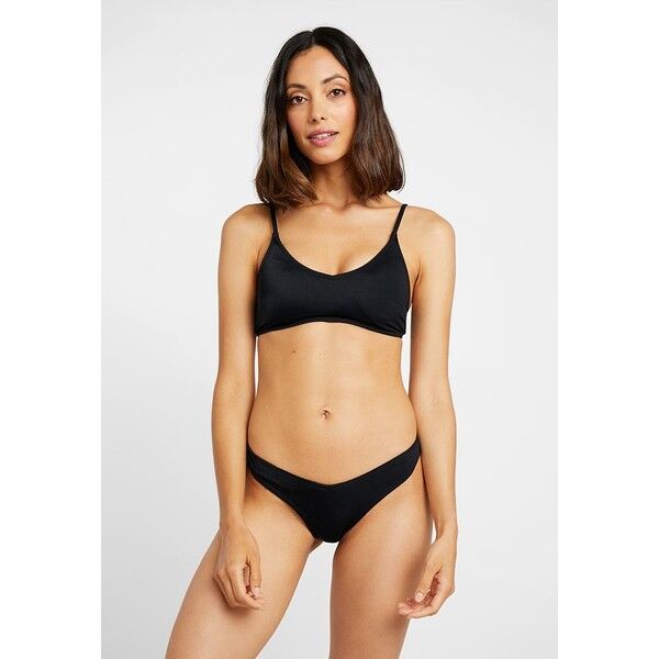 Cotton On Body V NECK TOP HIGH SIDE CHEEKY BOTTOM SET Bikini black C1Q81L006