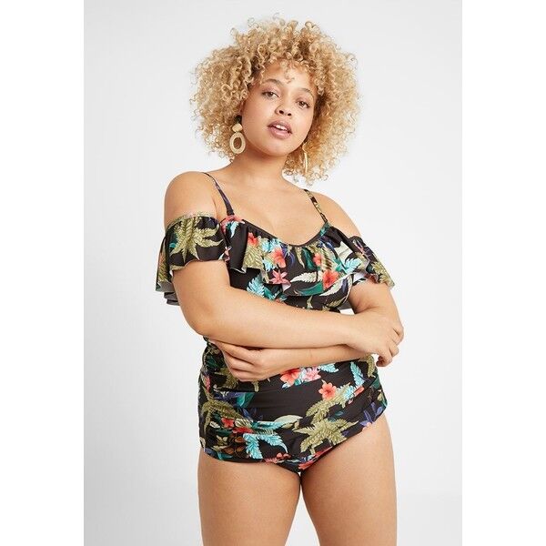 City Chic BAHAMAS TANK Góra od bikini black CIA81L001