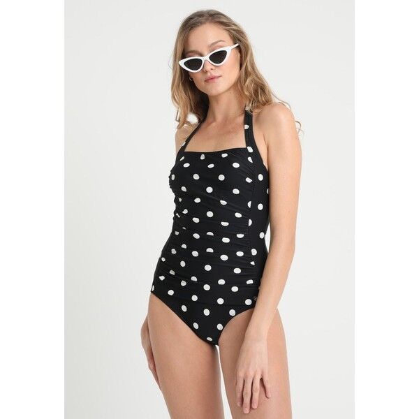 s.Oliver SWIMSUIT Kostium kąpielowy black/cream SO281G003
