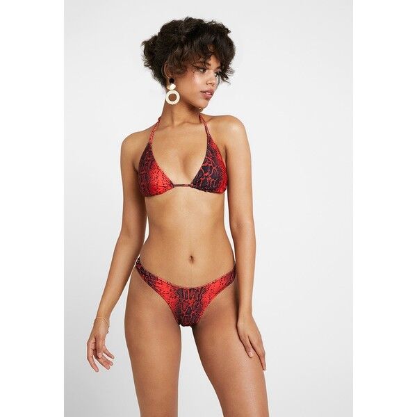 Missguided SNAKE MINIMAL TRIANGLE HIPSTER BRIEF SET Bikini pink M0Q81L013