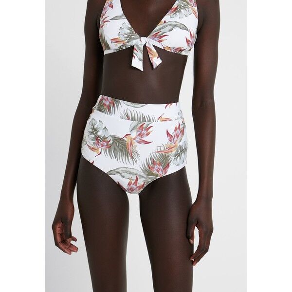 Rip Curl LOLOMO HI CUT CHEEKY PANT Dół od bikini white RI781I01P