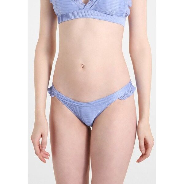 Lost Ink RUFFLE BACK CHEEKY BOTTOM Dół od bikini light blue L0U81I00A