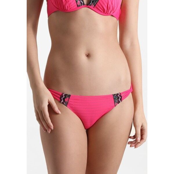 Hunkemöller TROPICAL GARDEN LOW RIO Dół od bikini pink HM181I00B
