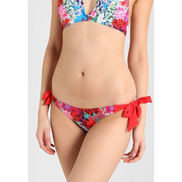 Lost Ink BRIGHT FLORAL TIE SIDE BOTTOM Dół od bikini multi L0U81I007