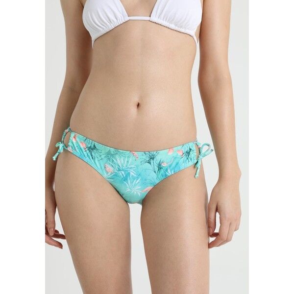 Dorothy Perkins FLAMINGO PRINT CROSSBACK BRIEF Dół od bikini green DP581I00D