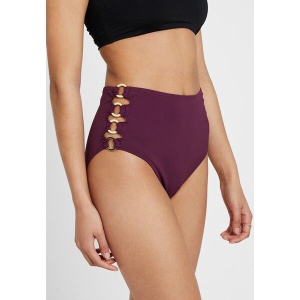 LASCANA PANTS HIGHWAIST Dół od bikini bordeaux L8381I01F