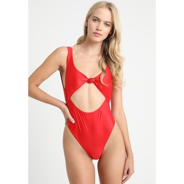 TWIIN PAMELA KNOT ONE PIECE Kostium kąpielowy red TWA81G00H