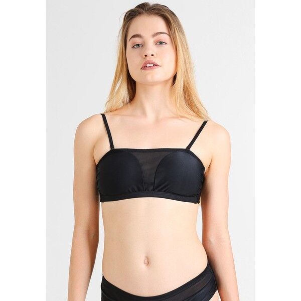 Vero Moda VMMESH BANDEAU Góra od bikini black VE181J007