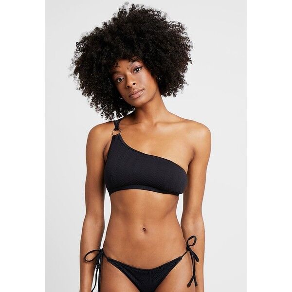 Esprit RYE BEACH ONE SHOULDER Góra od bikini black ES181J09F