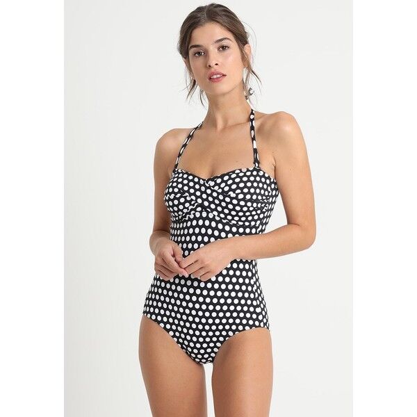 Esprit CROSBY BEACH PAD BANDEAU SWIMSUIT Kostium kąpielowy black ES181G01X